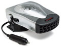 12-Volt All Season Heater/Fan with Stylish Chrome Finish & Black